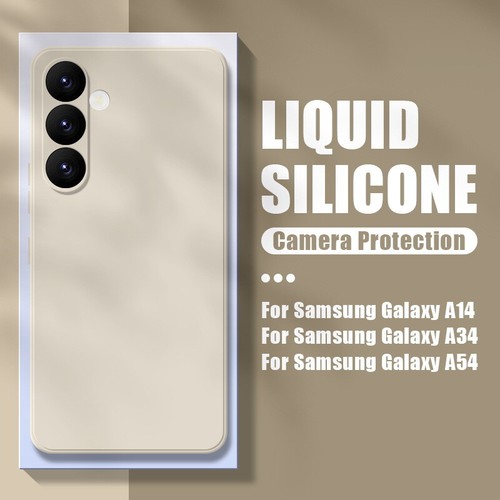 Funda de silicona líquida para Samsung S24 FE Ultra S23 S22 S21 cubierta blanda a prueba de golpes - Imagen 19 de 35