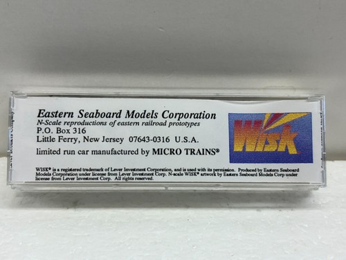 N Scale Micro Trains MTL Special Run 96-26 Eastern Seaboard Models Wisk Trailer - Picture 4 of 4