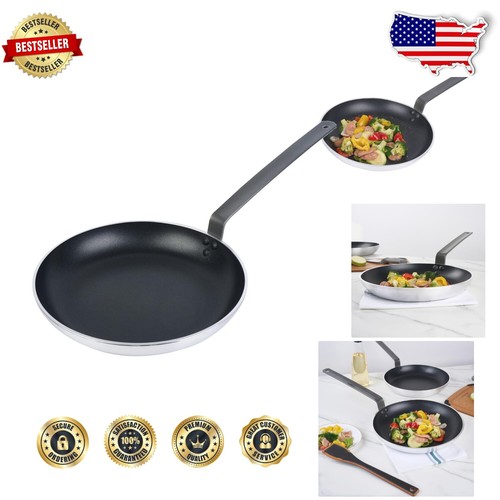 13-Inch Heavy-Duty Frying Pan with Ergonomic Handle - Oven Safe & Versatile
