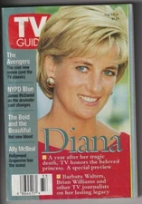 Tv Guide Mag Princess Diana James McDaniel August 15-21, 1998 110119nonr