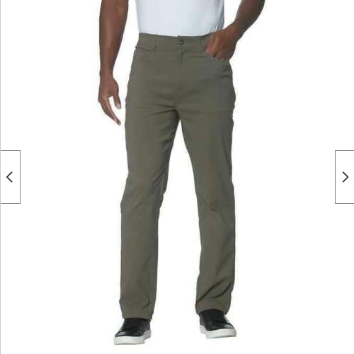 Gerry Men’s Venture Fleece Lined Stretch Pants( FATIGUE OLIVE, 34X30