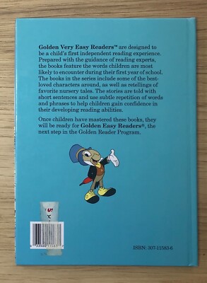 バンダイのゴールデンブックC Walt Disney's Pinocchio and the Whale Golden Books 1992 HC kids
