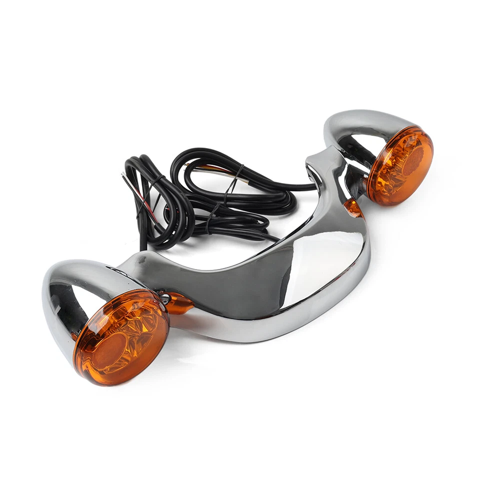 Rear Turn Signal Brake Light Bar Lamp For Harley Touring Street Road Glide 10-21 - Image 3 of 4