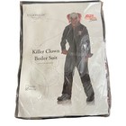 MENS KILLER CLOWN BOILER HALLOWEEN SUIT SIZE XXL FAST/FREE SHIPPING