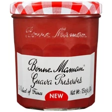 Bonne Maman Guava Preserves, Case of Six 13 Oz Glass Jars
