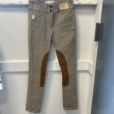 The Tailored Sportsman Style 3969 Trophy Hunter Girls Tan Size 12 R