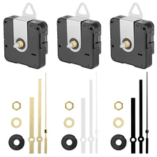 DIY Clock Movement Parts Quartz Mechanism Wall Replacement Repair Tool Hands Kit
