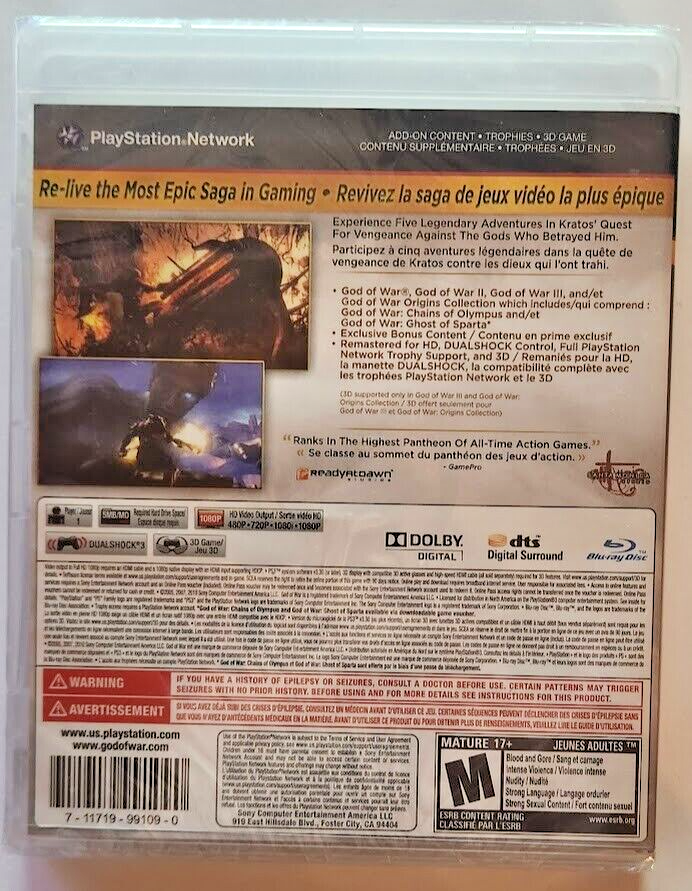 God of War Saga PS3 Brand New Game Special [2012 Action] | eBay
