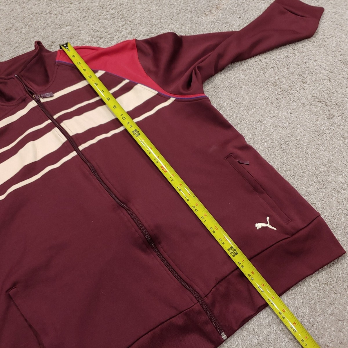PUMA 90s track jacket バーガンディ PUMA 90s track jacket バーガンディ 90s Puma Track Jacket