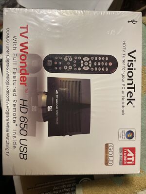 TV Wonder HD 650 VisionTek HDTV Tuner for your PC
