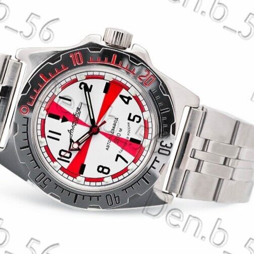 Watch VOSTOK Amfibia 2415.01 110750 Men Mechanical Diving NEW 20 at (200m) - Picture 4 of 4