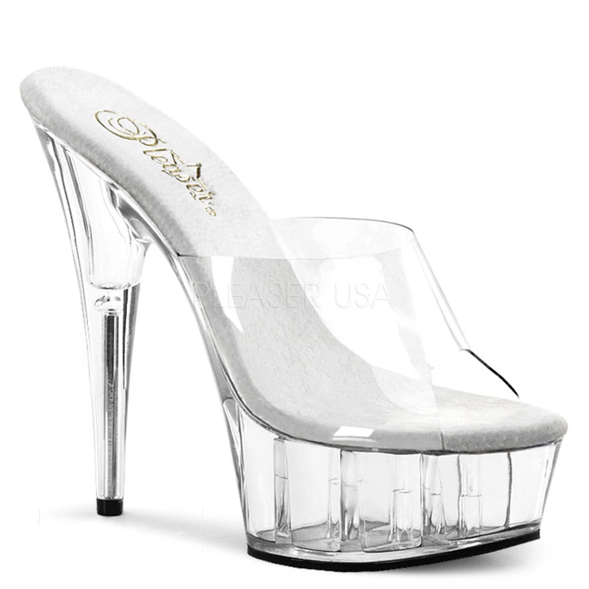 Pleaser Clear Shoes for Women for sale | eBay
