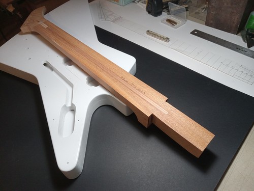 50's Les Paul Replacement Neck Lower Per Vintage Gibson Project Specs. - Picture 14 of 21