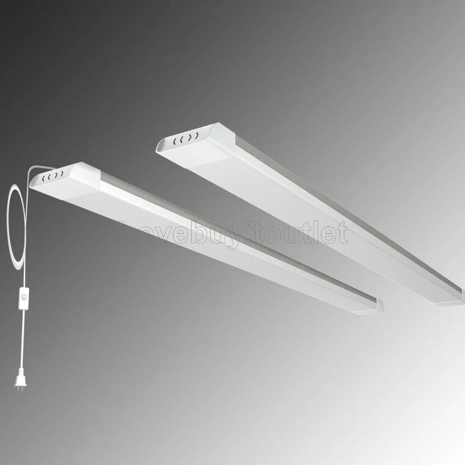 4 Pack x 54W Utility LED Shop Light for Storage Room Workbench Workshop 5000LM - Image 4 of 4