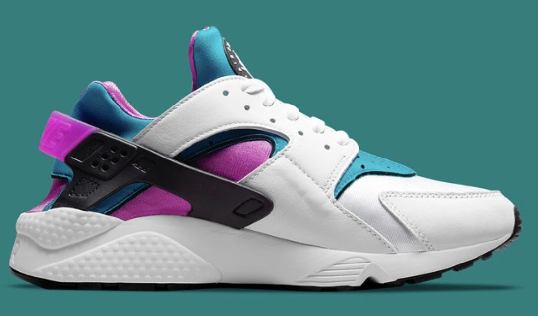 Chaussures Nike Air Huarache blanc aquatone magenta homme taille 10   DD1068 103