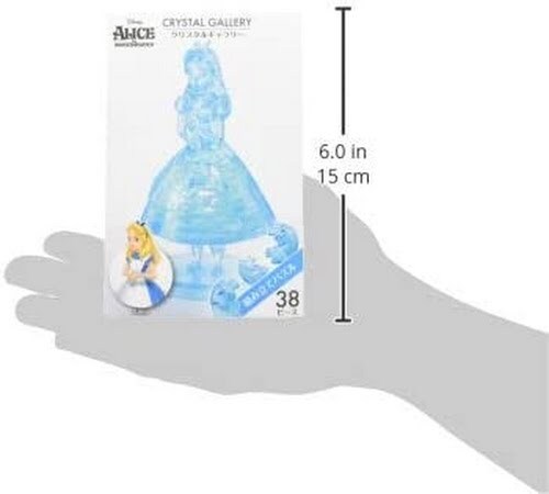3D Puzzle - 38 Teile Crystal Gallery Alice im Wunderland JP - Bild 3 von 3