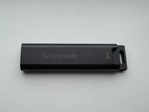 Kingston DataTraveler Max 1TB USB-C Flash Drive with Bonus USB-C/USB-A Adapter