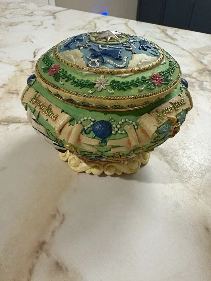 Caja de música vintage 1951 Walt Disney Tinker Bell edición "¡Puedes volar!" *usada Foto 4 de 4