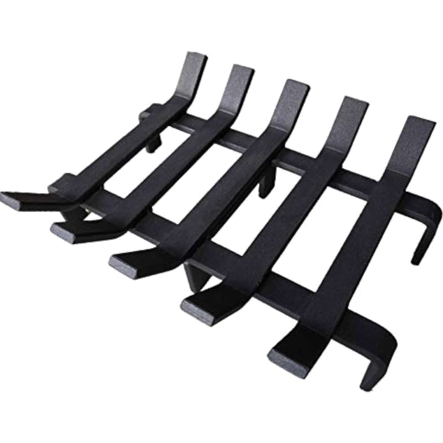 Heavy Duty Steel Firewood Holder 13x10x4 Inch Fireplace Stove Accessory