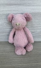 Jellycat Small Bashful Piggy Soft Pink Piglet Pig Plush Pre loved Tiny Mark