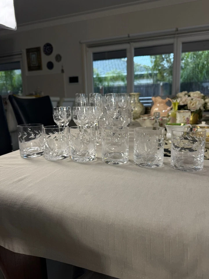 Set of 6 Stuart Crystal Whisky Tumblers (Old Fashioned Glasses) - Image 2 of 4