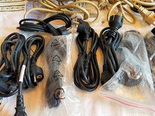Stock di 8 cavi di  Alimentazione PC nuovi e 8 usati