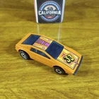 Vintage Hot Wheels Royal Flash Enamel Orange BW Blackwall Malaysia 1983 33 Lotus