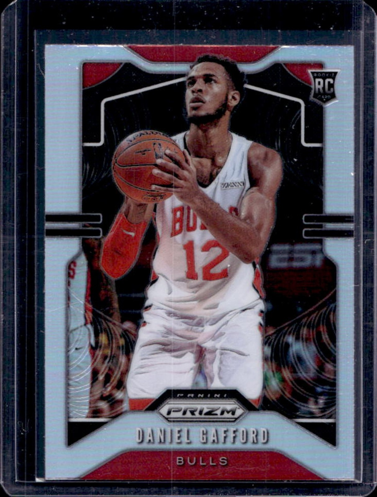 2019-20 Prizm Daniel Gafford RC Prizm Silver Rookie #294 Bulls