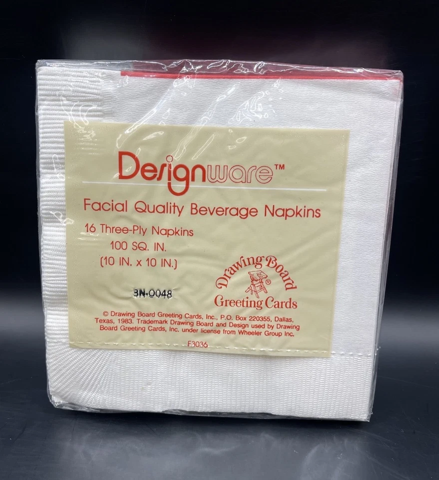 Star Wars ROTJ 1983 Tablero de Dibujo De Colección NUEVO SELLADO 16-Ct Fiesta Servilletas Bev Foto 2 de 3