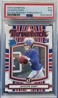2025 Donruss Jaxson Dart RC #41 RATED ROOKIES THROWBACK 🔴PSA 7🔵 RC Giants