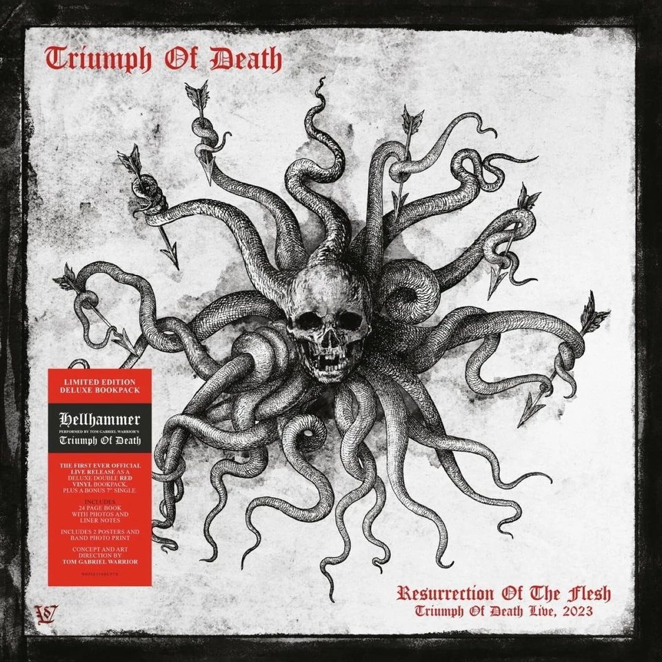 Triumph Of Death Resurrection Of The Flesh (Sealed Red Vinyl LP Set) Marked Box - Image 2 of 2
