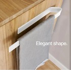 Self Adhesive Towel Rail Bathroom Towel Holder - Aluminium, No Drilling, 40 Cm