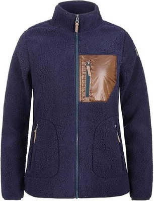 ICEPEAK Damen Fleecejacke Outdoorjacke Andalusia, dunkel blau, XXL
