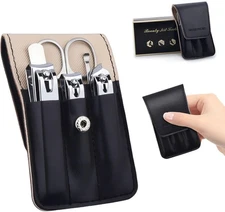 Nail Clipper Set, 6 Pcs Toenail Clippers, Stainless Steel Fingernail Clipper, an