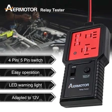 AERMOTOR Automotive Relay Car Tester 12V Relay Buddy Electronic Diagnostic Tool