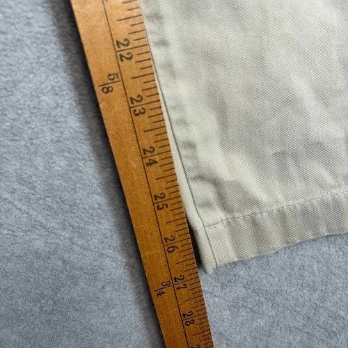 Pantalones cargo Kikwear 91 de colección para hombre 32x27 caqui beige pierna ancha bolsillos utilitarios Foto 4 de 4