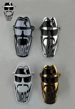 ORIGINAL Lowrider Head Man Bicycle Bike Badge/Name Plate