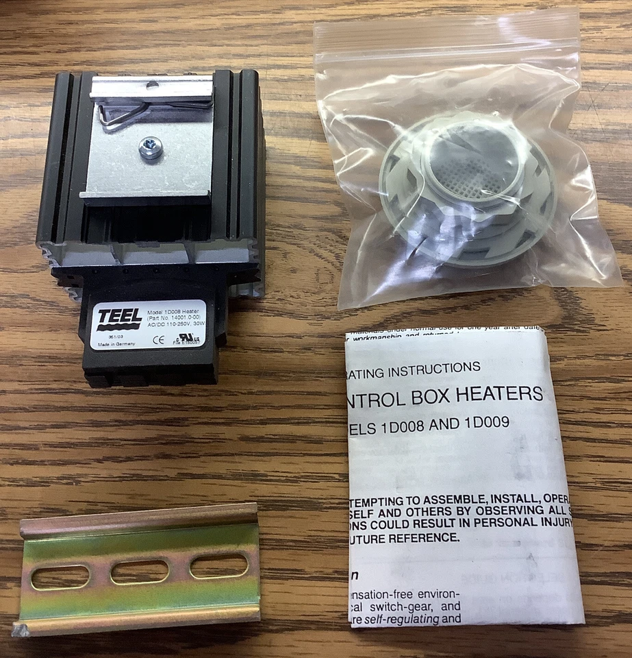 DAYTON/TEEL 30W 1.2A 120V CONTROL BOX HEATER 4BA54 NOB - Image 2 of 4