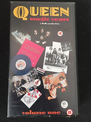 QUEEN - VHS - MAGIC YEARS Volume 1 - Tested