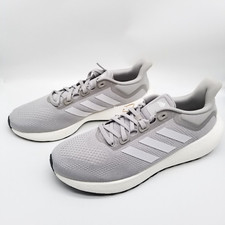 adidas Men Pureboost Jet Running Shoes Sz 11.5 Gray Low Top Sneakers Lace Up