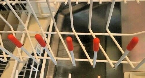 Schutzkappen Glasschutz Spülmaschinen-Gestell Reparatur Geschirrspüler Korb Glas - Bild 6 von 12