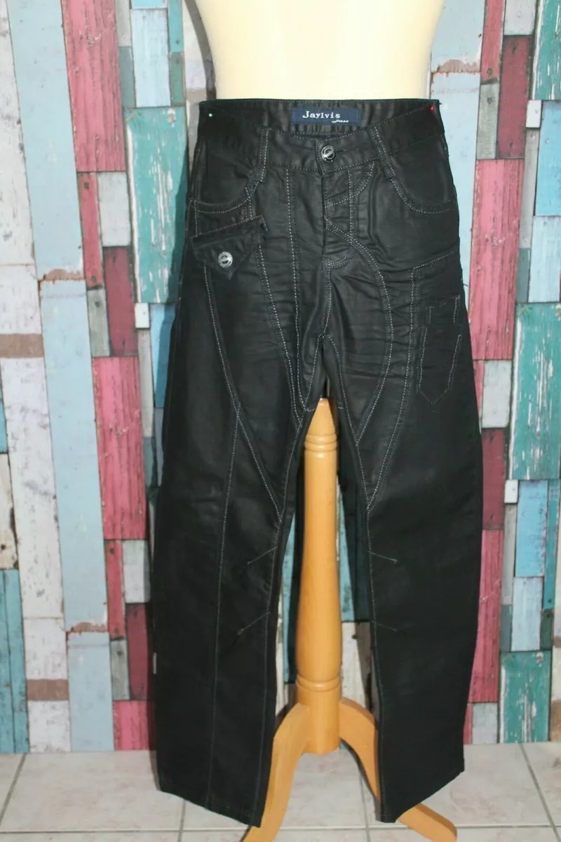 PANTALON JEANS ENDUIT HOMME JAYLVIS JEANS W29 T38