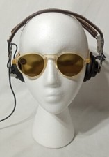 New Vintage Willson Made In USA Sunglasses 50s Crookes Translucent Celluloid 