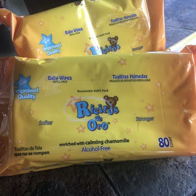 ricitos de oro wipes