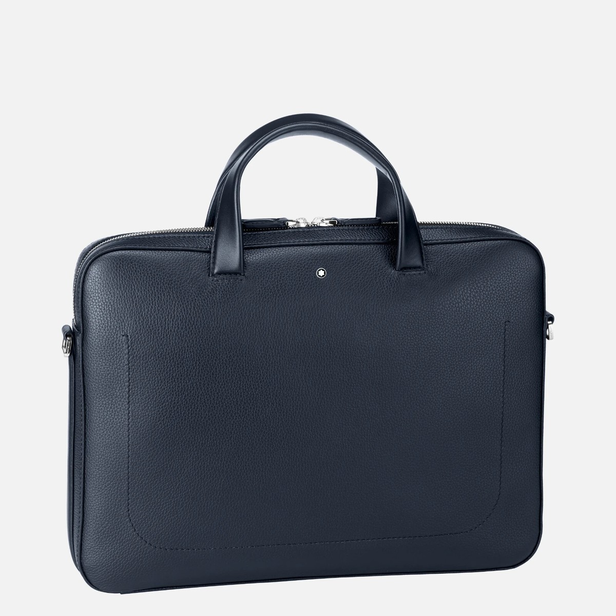 MONTBLANC ネイビー ビジネスバッグ Montblanc Meisterstück Soft Grain Ultraslim Document Case - Blue