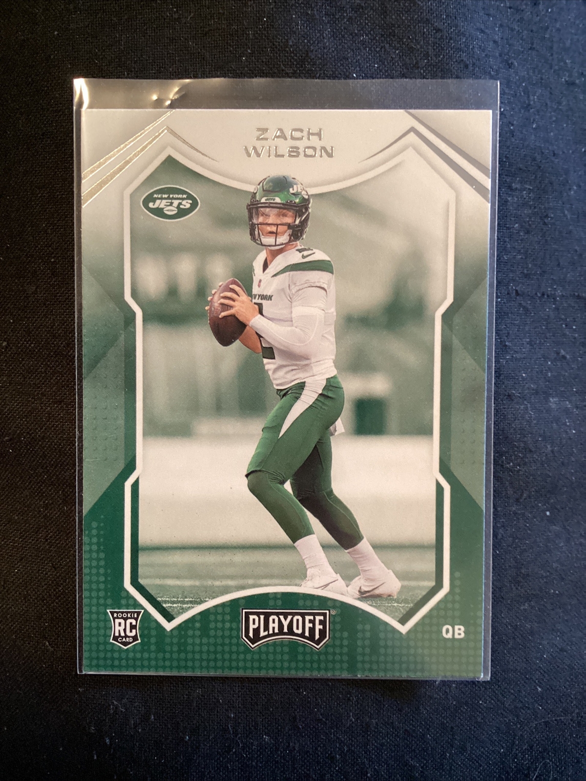 2021 Playoff #202 Zach Wilson New York Jets Rookie            JT20