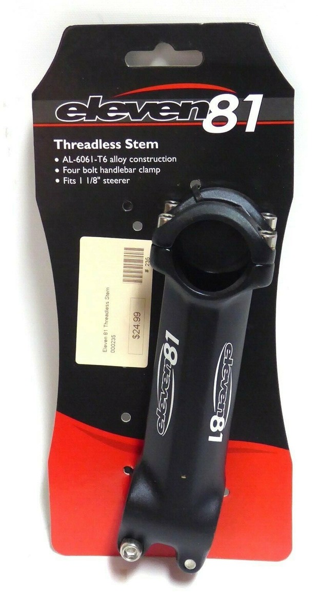 Eleven81 Stem, 120mm, 6 Degrees | eBay