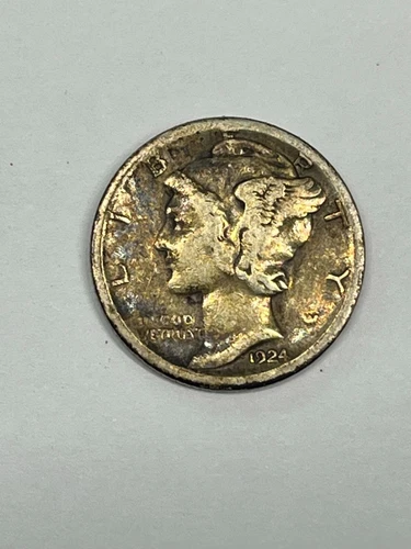 1924-S Mercury Dime F Fine