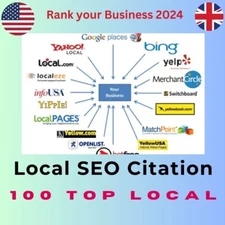 100 Citations  USA UK business listing Optimize Google Place, Local SEO Service