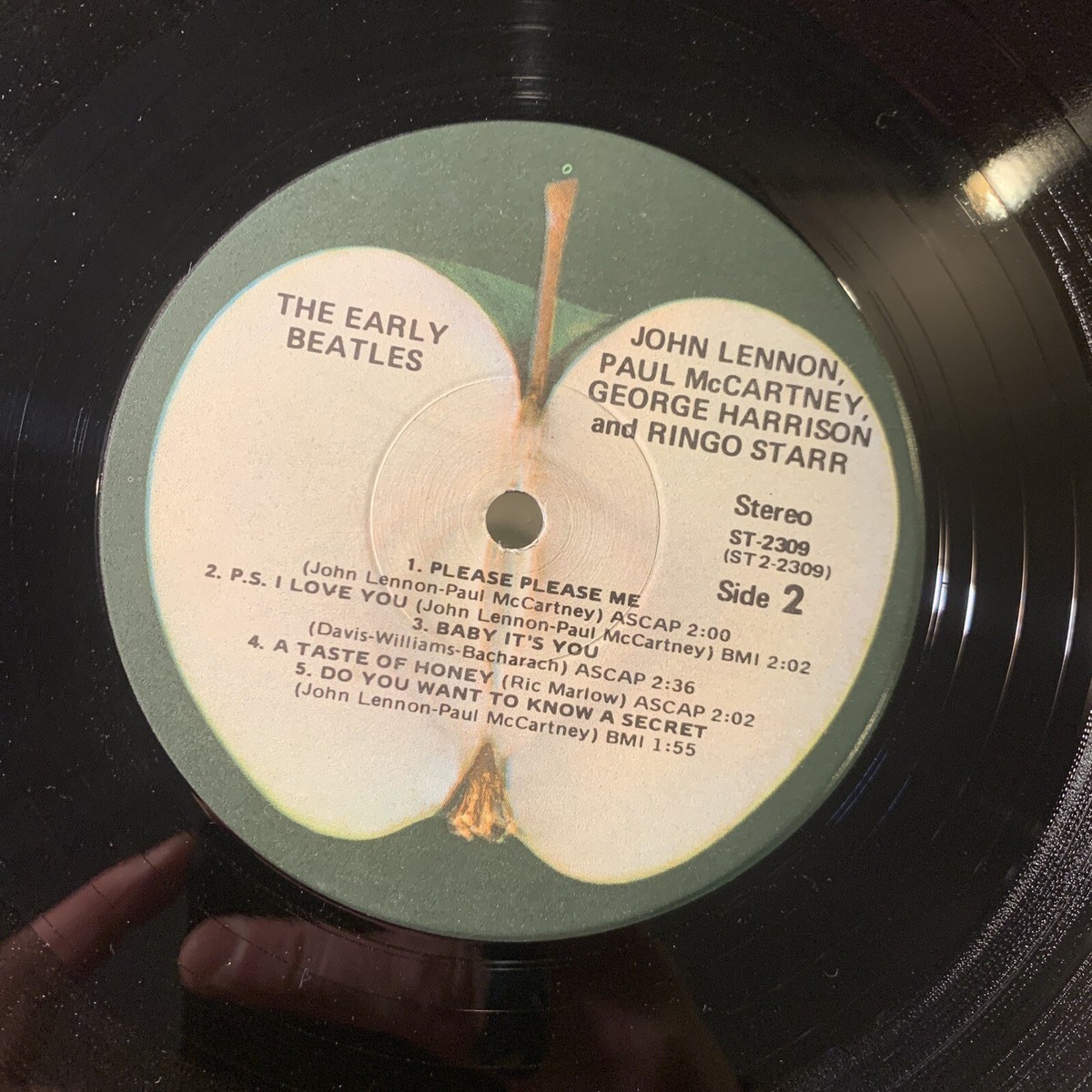 The Beatles - The Early BEATLES - Apple Records ST2309 1971 - VG+/